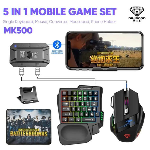 5-in-1 Mobile Gaming Kit (MK500)